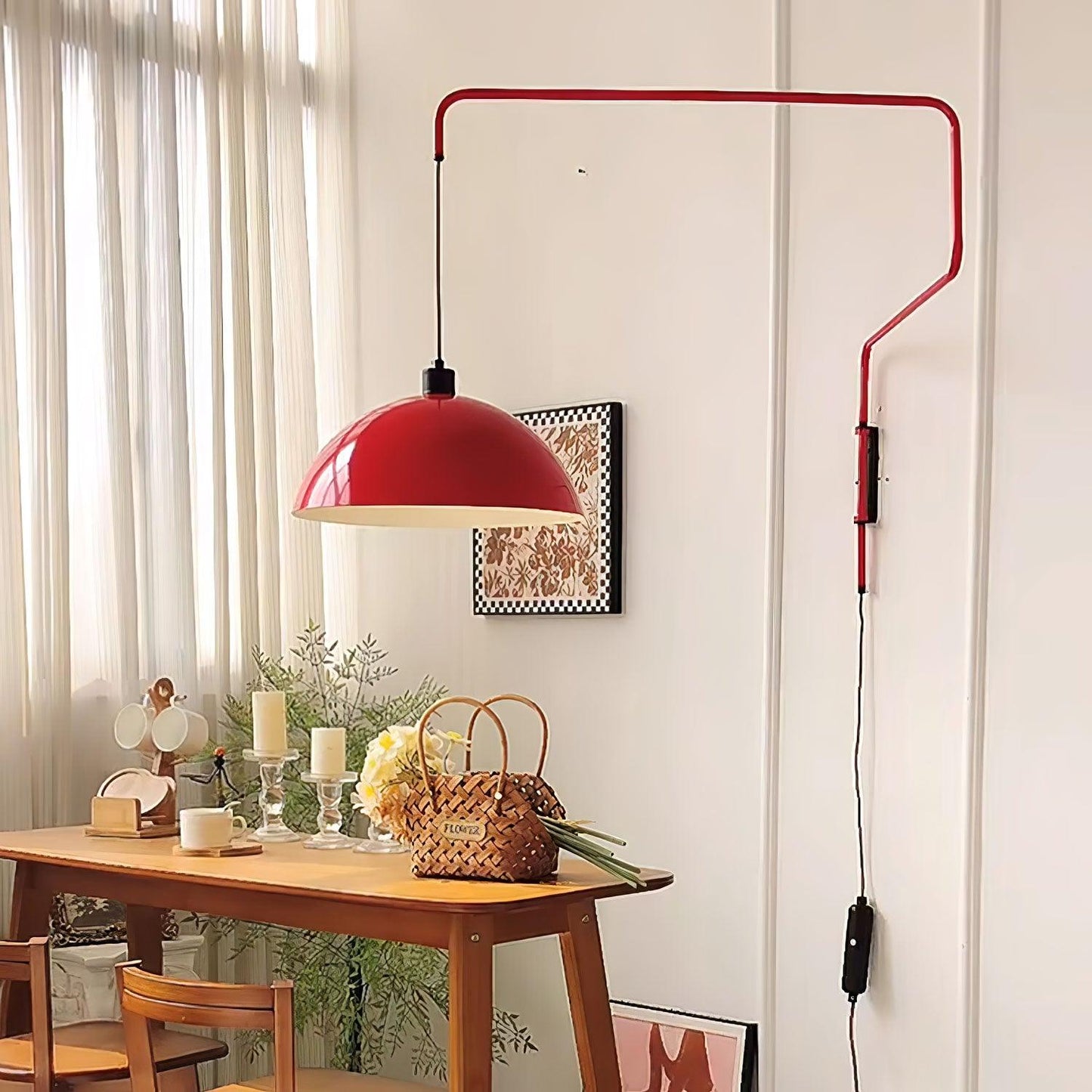 Elio Plug In Wall Sconce