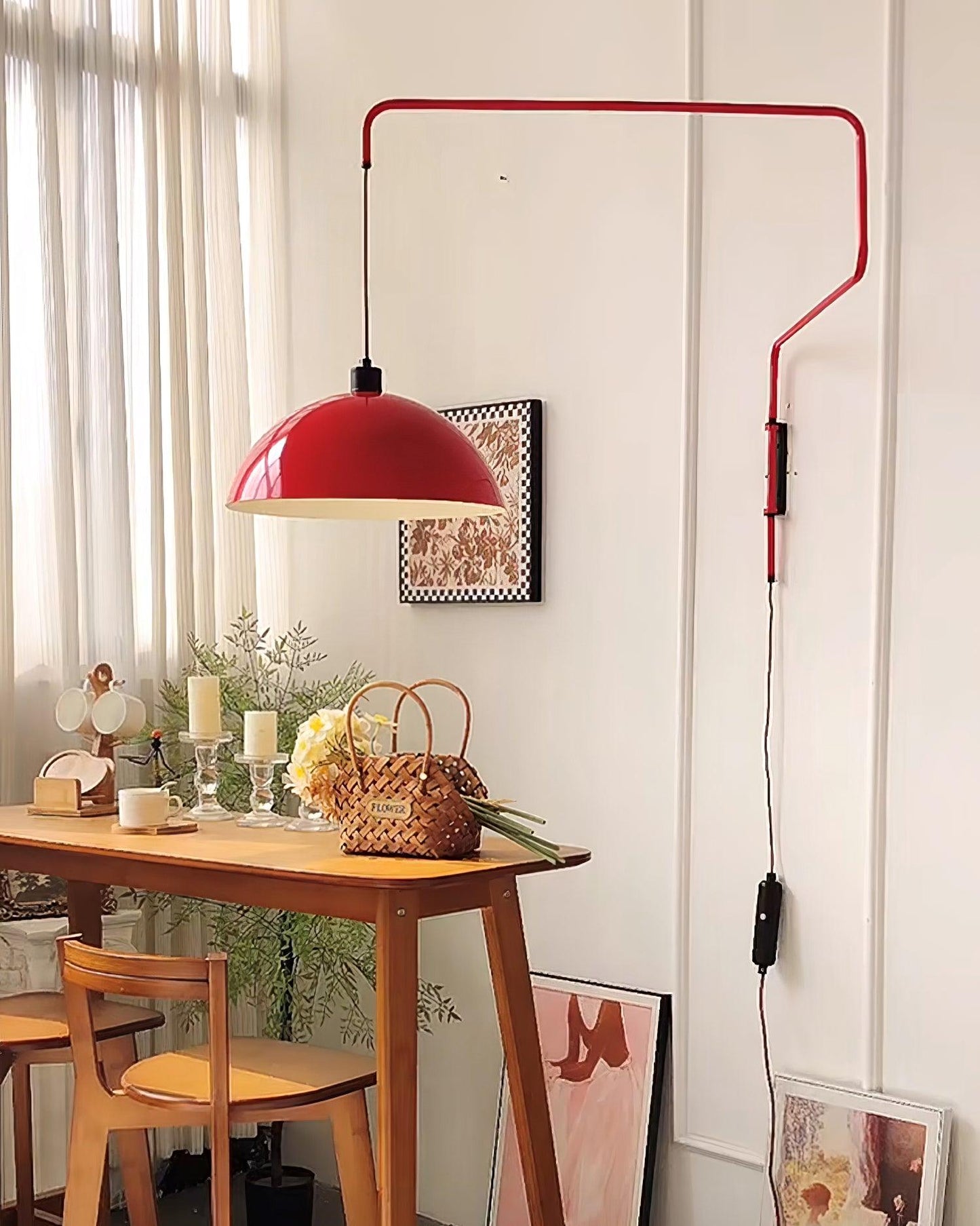Elio Plug In Wall Sconce
