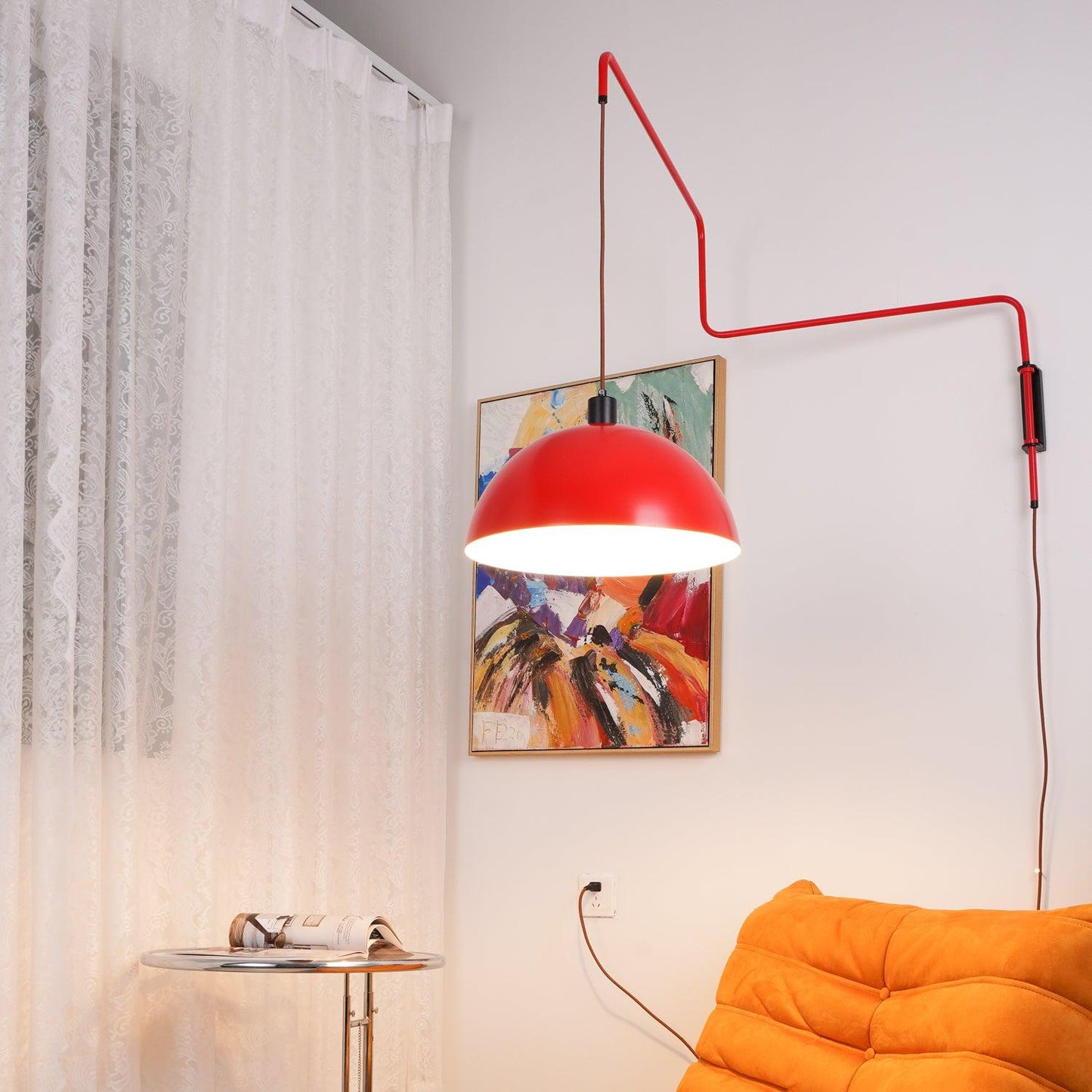 Elio Plug In Wall Sconce