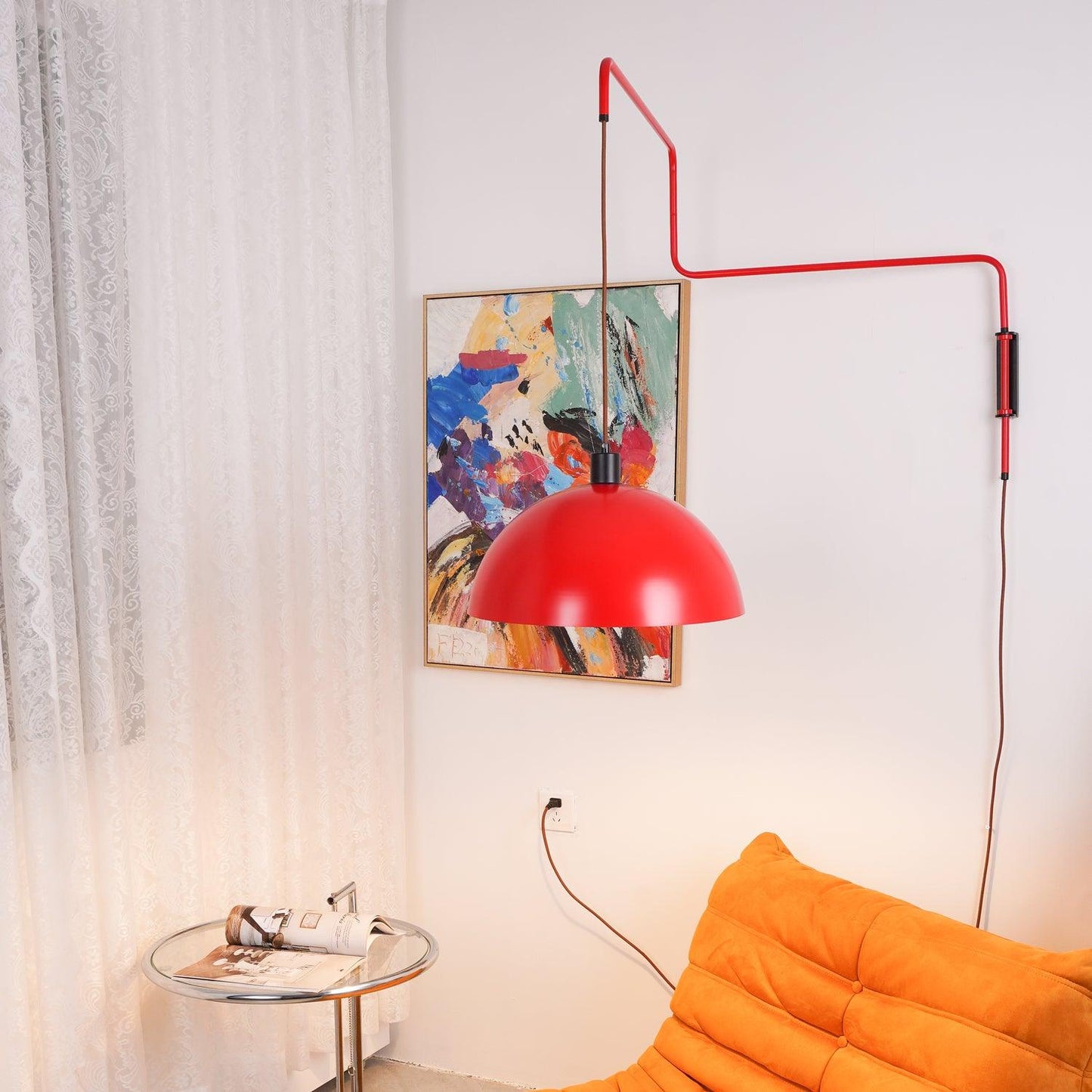 Elio Plug In Wall Sconce