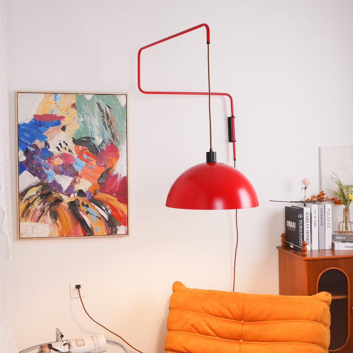 Elio Plug In Wall Sconce