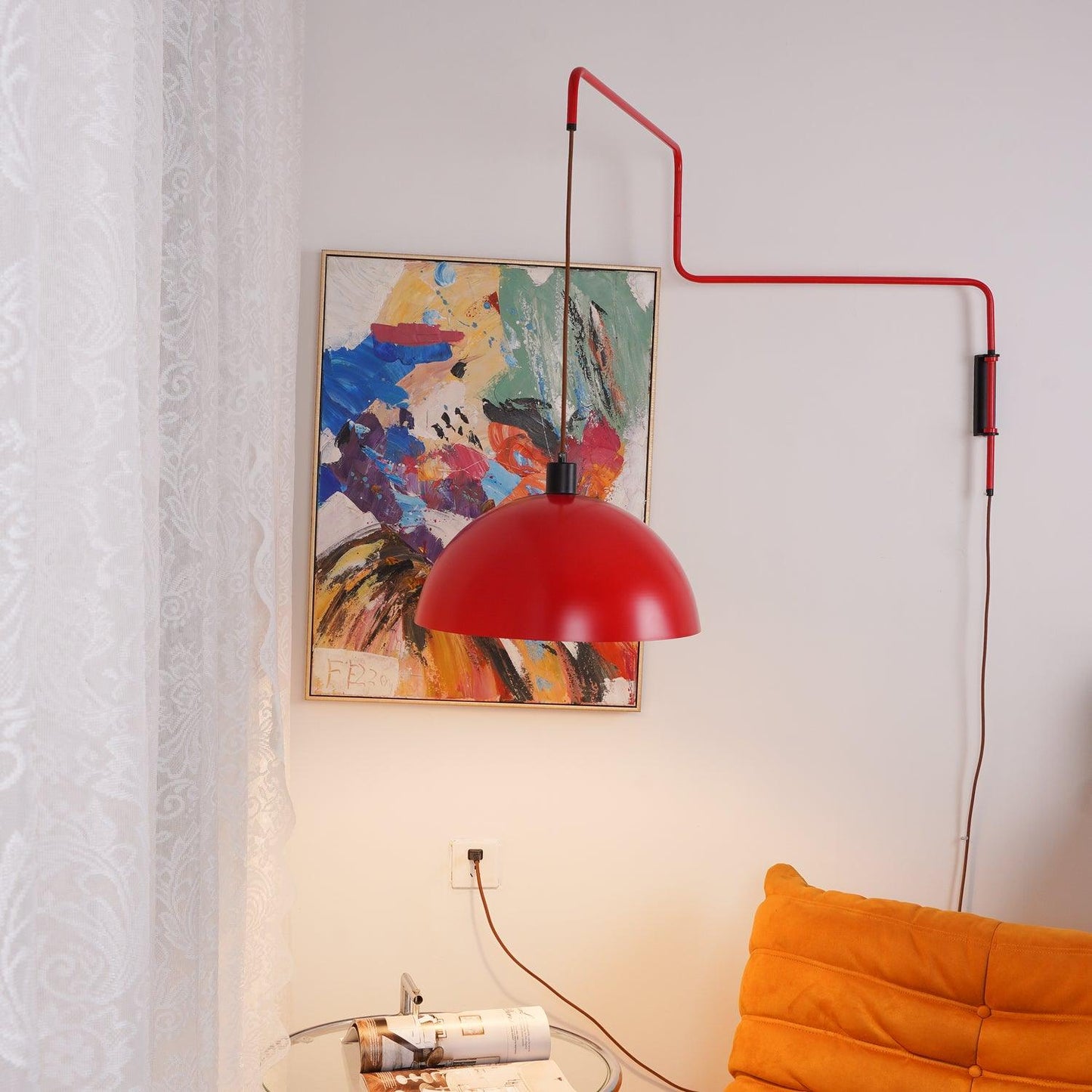 Elio Plug In Wall Sconce