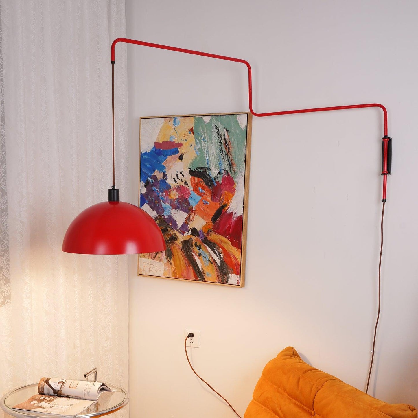 Elio Plug In Wall Sconce