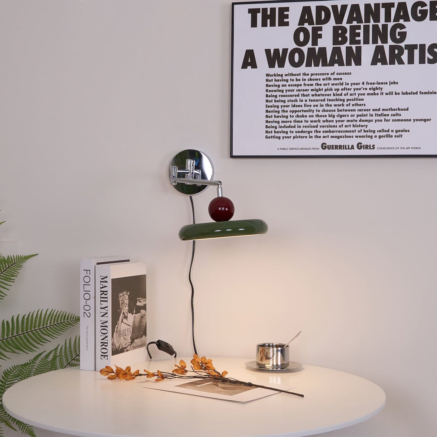 Lola Plug-in Wall Sconce
