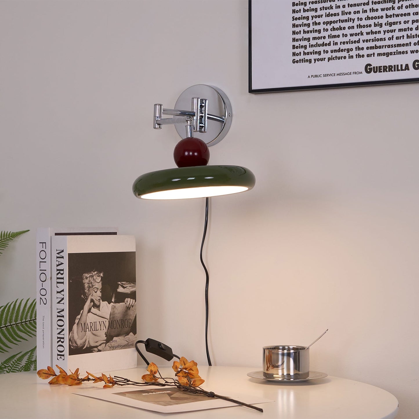 Lola Plug-in Wall Sconce