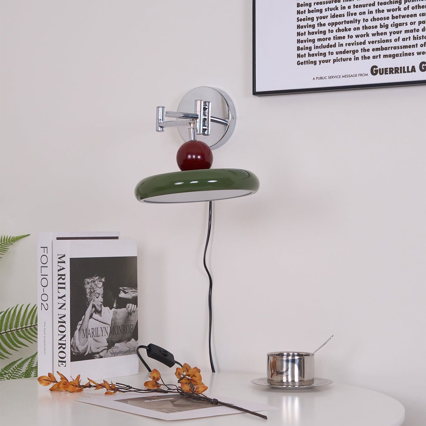 Lola Plug-in Wall Sconce