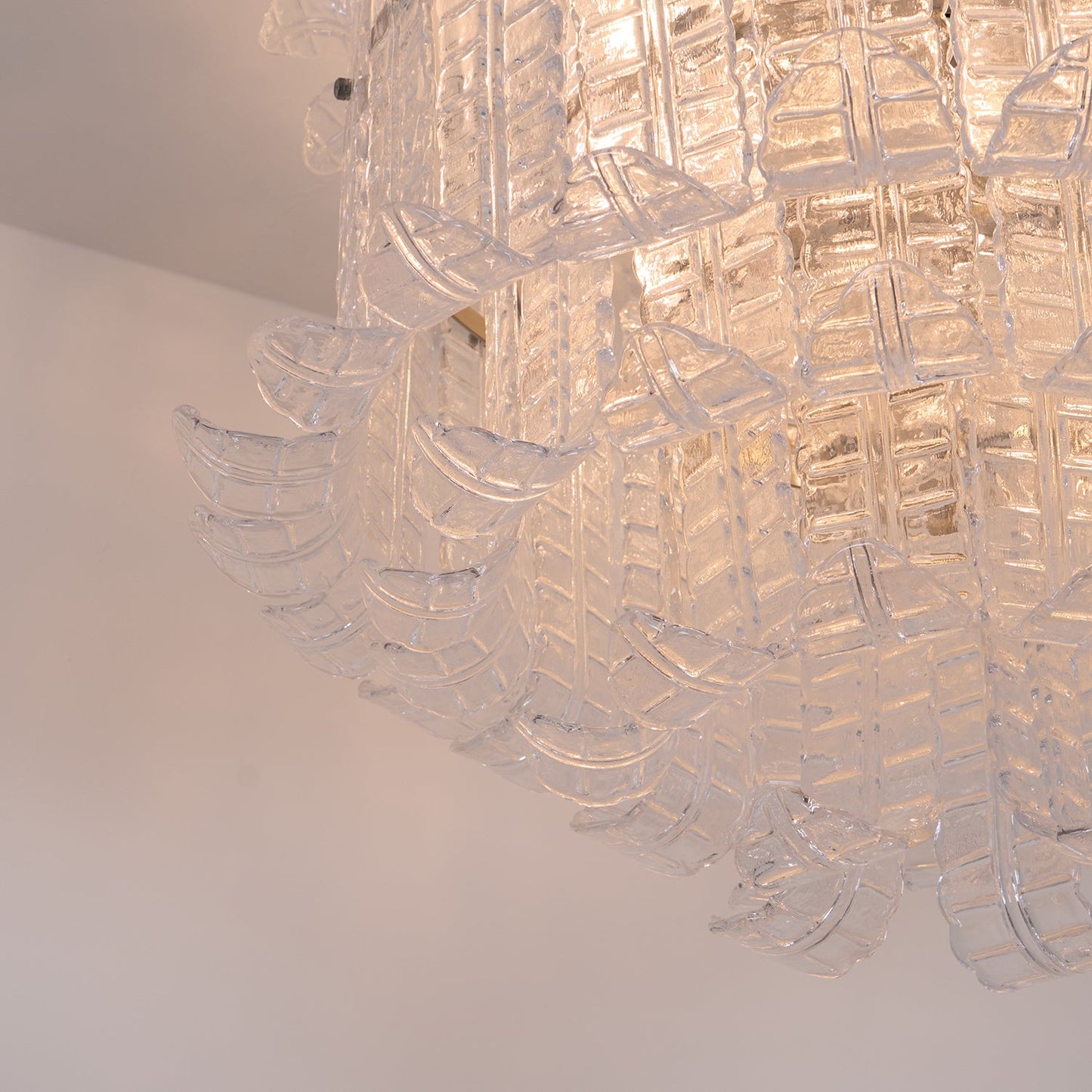 Calista Murano Glass Flushmount