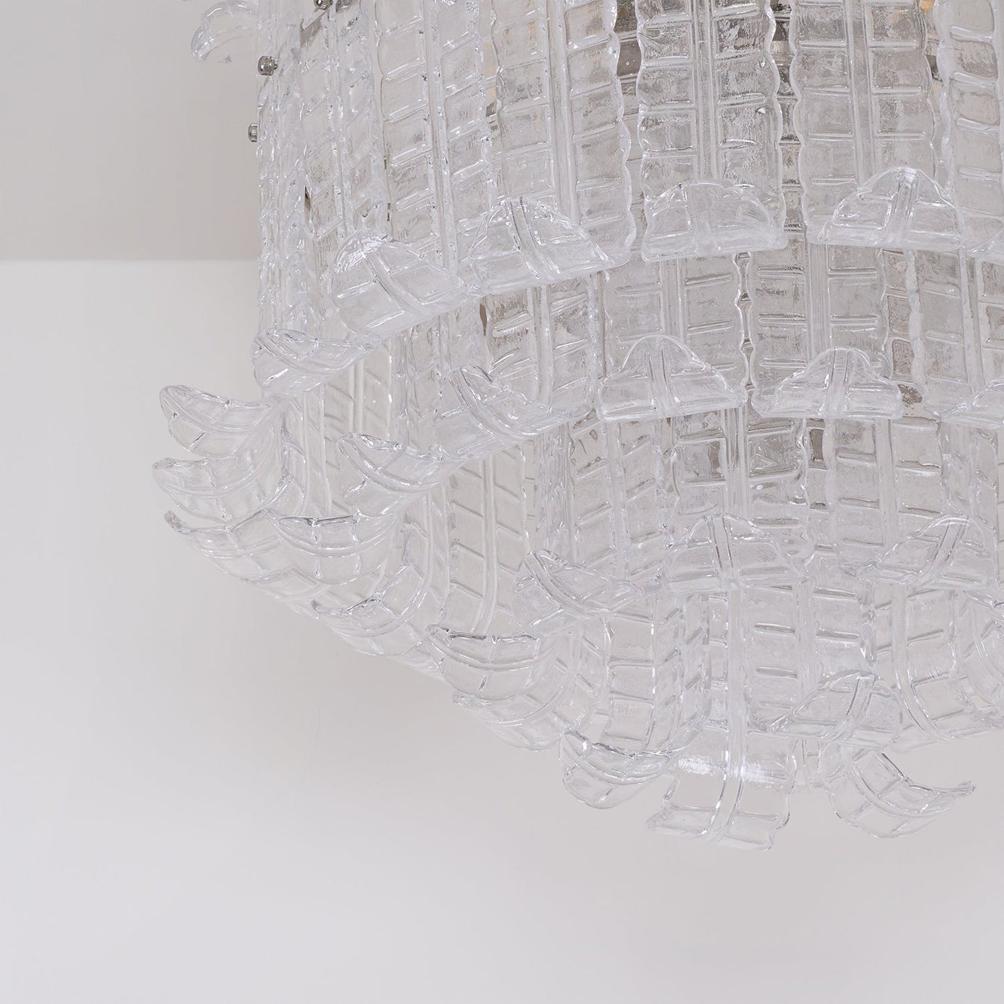 Calista Murano Glass Flushmount