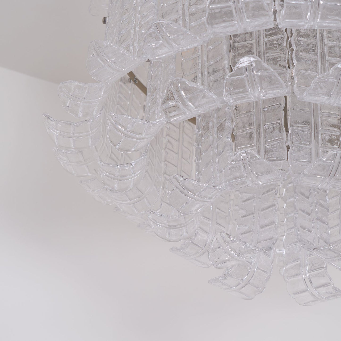 Calista Murano Glass Flushmount
