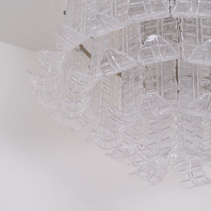 Calista Murano Glass Flushmount