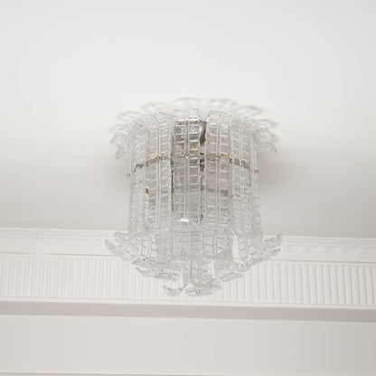 Calista Murano Glass Flushmount