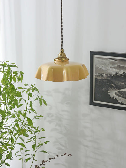 French Flower Pendant Light