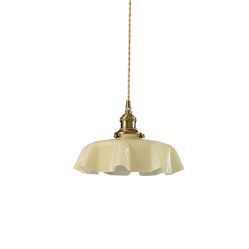 French Flower Pendant Light