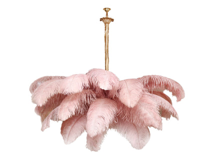 Ostrich Feather Chandelier