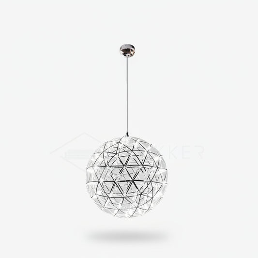 Silver Spark Ball Pendant Light