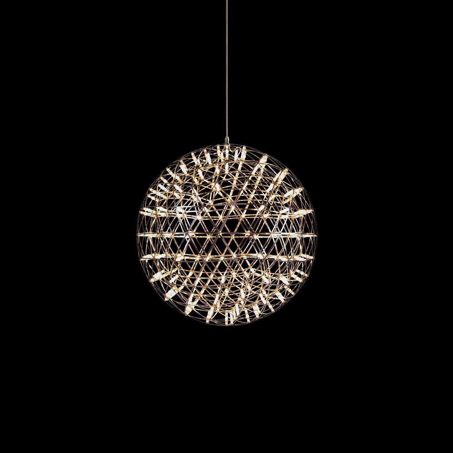 Silver Spark Ball Pendant Light