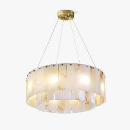 Rock Alabaster Chandelier