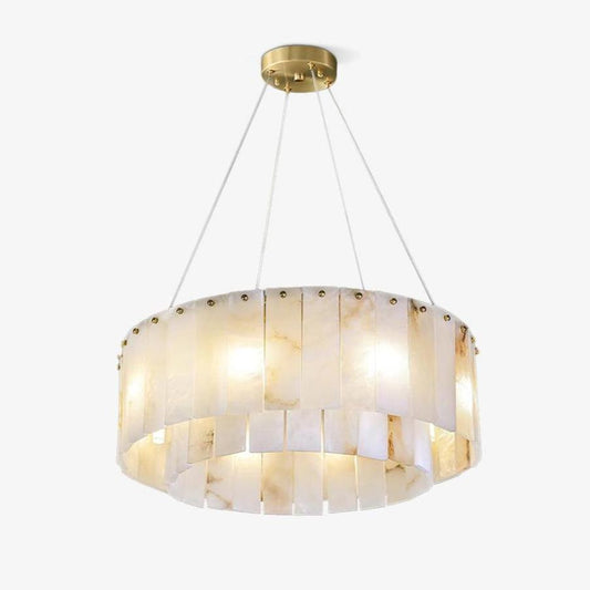 Rock Alabaster Chandelier