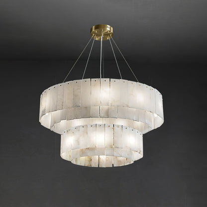 Rock Alabaster Chandelier