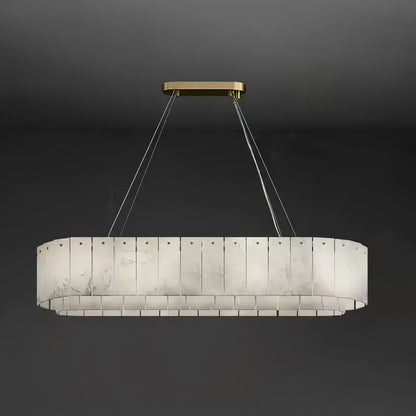 Rock Alabaster Chandelier