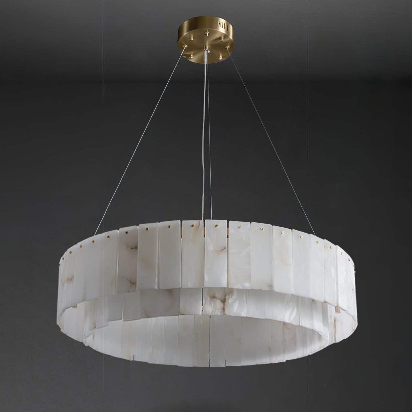 Rock Alabaster Chandelier