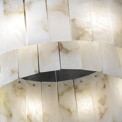 Rock Alabaster Chandelier