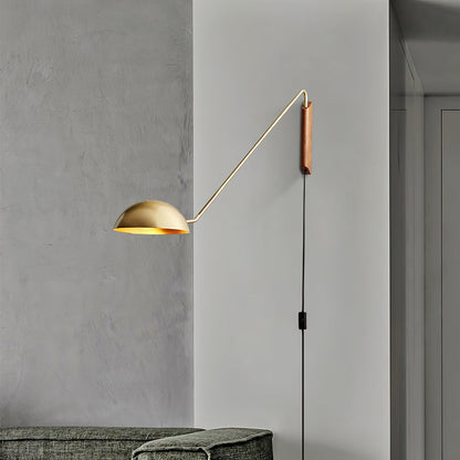 Swing Dome Wall Light